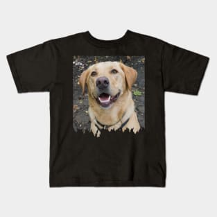 Billy the Dog Portrait Kids T-Shirt